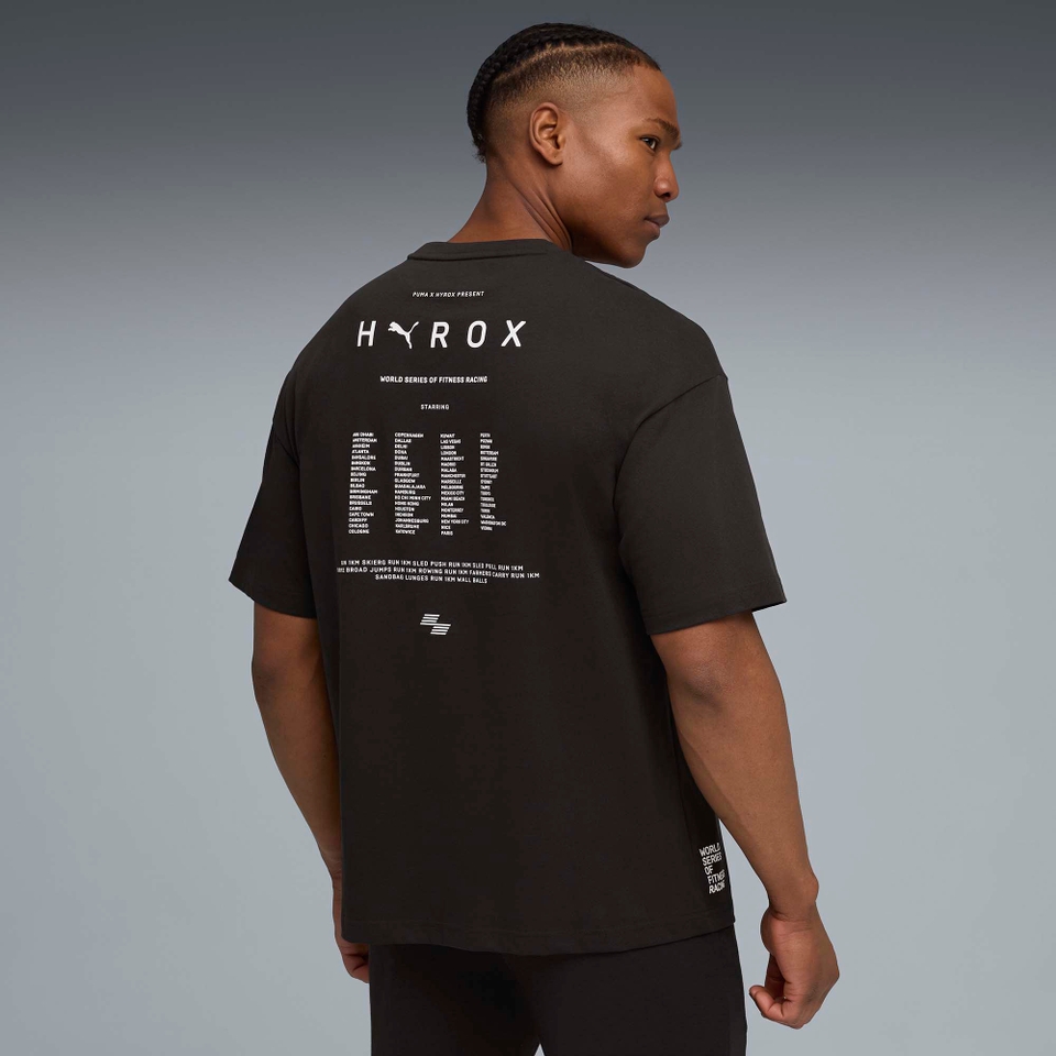 Hyrox M PUMA x HYROX LIFESTYLE TEE - Black