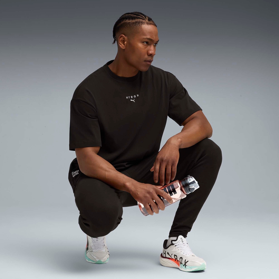 Hyrox M PUMA x HYROX LIFESTYLE TEE - Black
