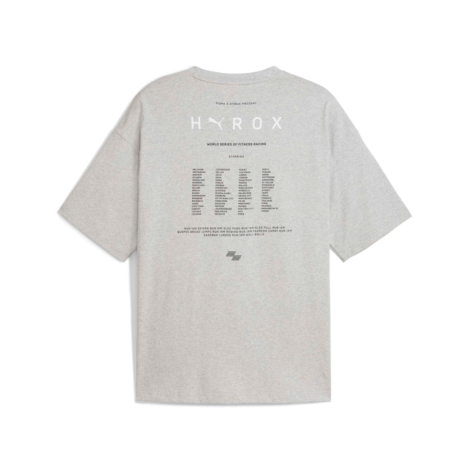 Hyrox M PUMA x HYROX LIFESTYLE TEE - Gray