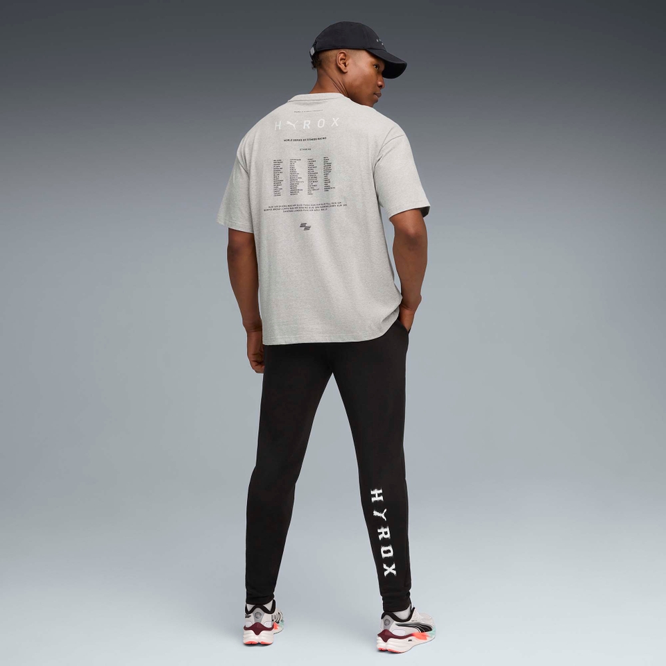 Hyrox M PUMA x HYROX LIFESTYLE TEE - Gray