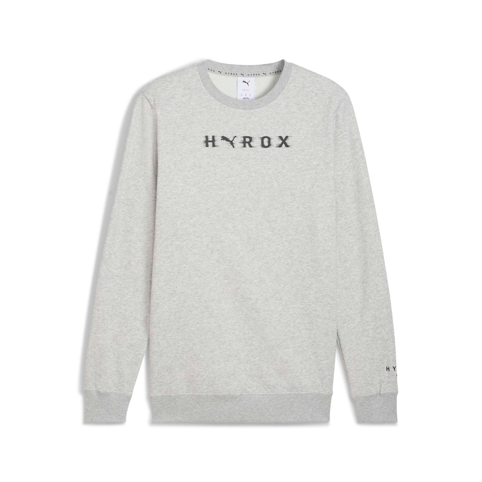 Hyrox M PUMA x HYROX HEAVYWEIGHT CREWNECK - Gray