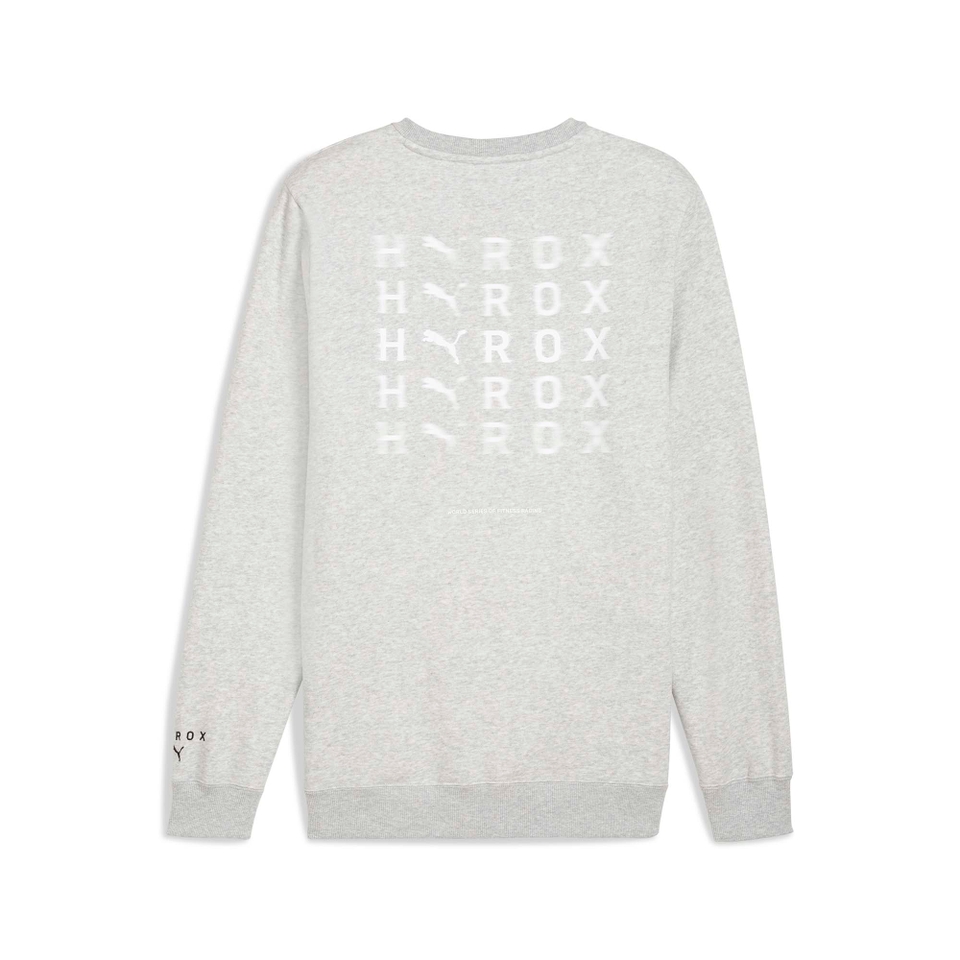 Hyrox M PUMA x HYROX HEAVYWEIGHT CREWNECK - Gray