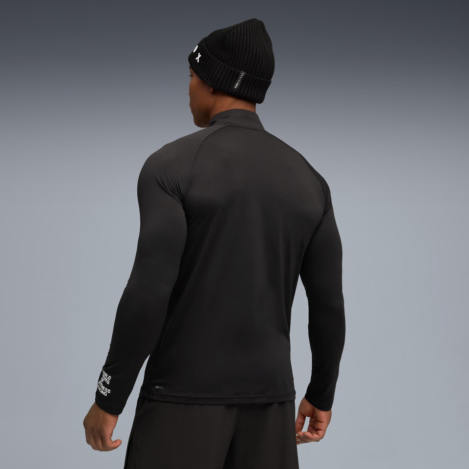 Hyrox M PUMA X HYROX 1/4 ZIP - Black