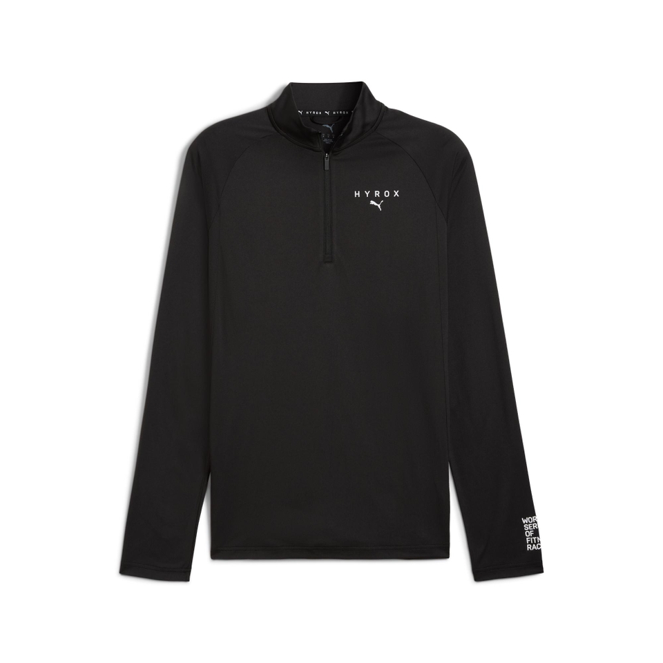 Hyrox M PUMA X HYROX 1/4 ZIP - Black