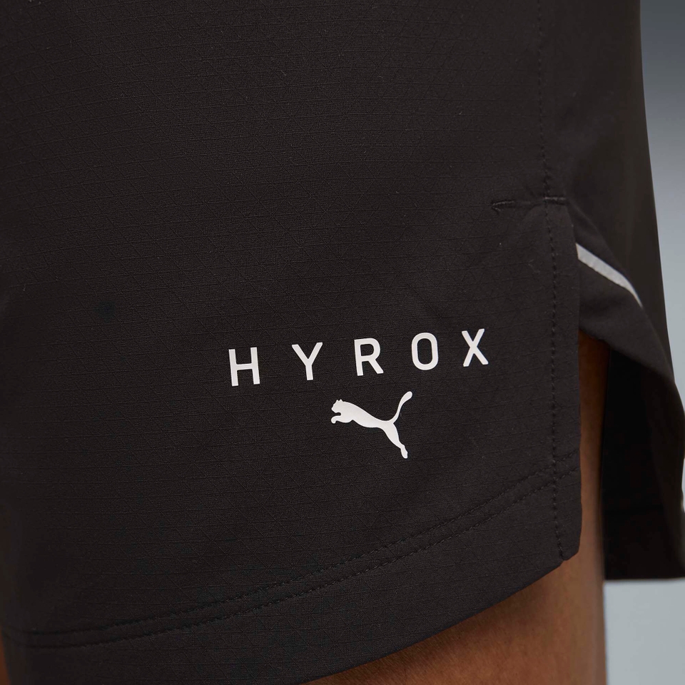 Hyrox M PUMA X HYROX 6' ULTRAWEAVE SHORT - Black