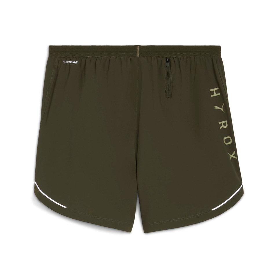 Hyrox M PUMA X HYROX 6' ULTRAWEAVE SHORT - Green