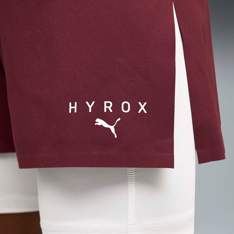 Hyrox M PUMA x HYROX 2in1 TRAIN SHORT - Red