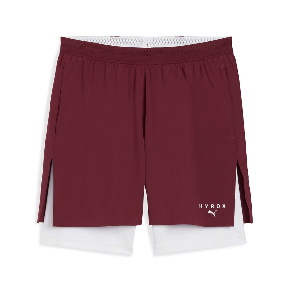 Hyrox M PUMA x HYROX 2in1 TRAIN SHORT - Red
