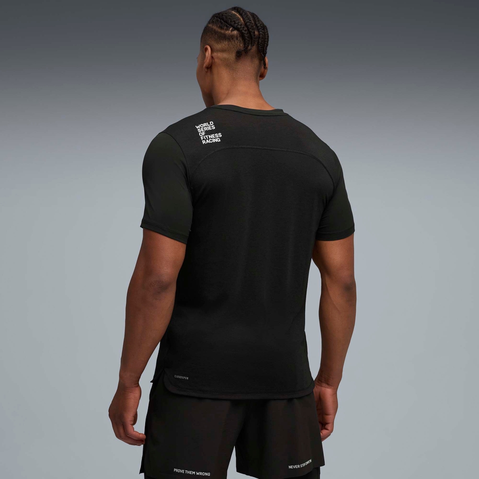 Hyrox M PUMA x HYROX CLOUDSPUN THERMOADAPT TEE - Black