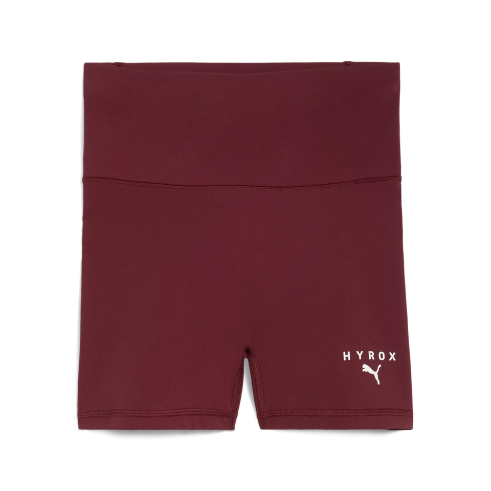 Hyrox W PUMA X HYROX SHAPELUXE 3" TIGHT SHORT - Red