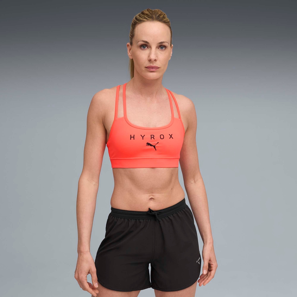 Hyrox W PUMA x HYROX MOVE STRAPPY BRA - Red