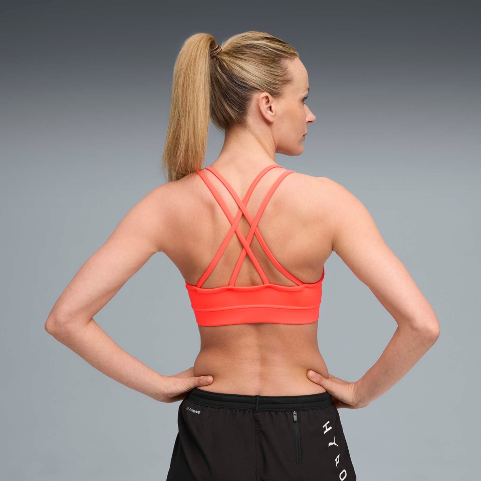 Hyrox W PUMA x HYROX MOVE STRAPPY BRA - Red