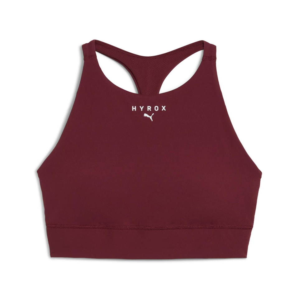 Hyrox W PUMA X HYROX SHAPELUXE HIGH NECK BRA - Red
