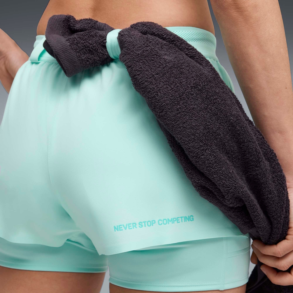 Hyrox W PUMA x HYROX 2IN1 SHORT - Green