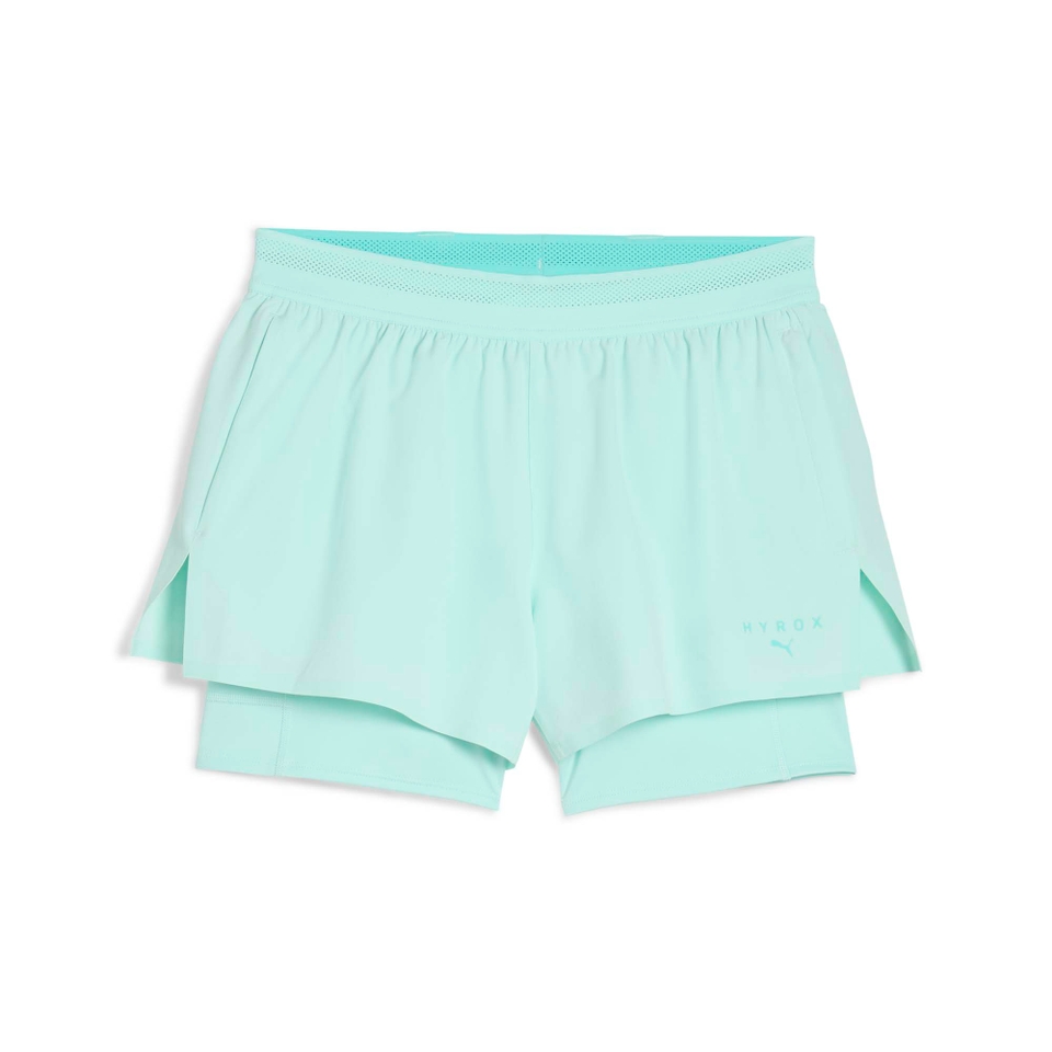 Hyrox W PUMA x HYROX 2IN1 SHORT - Green