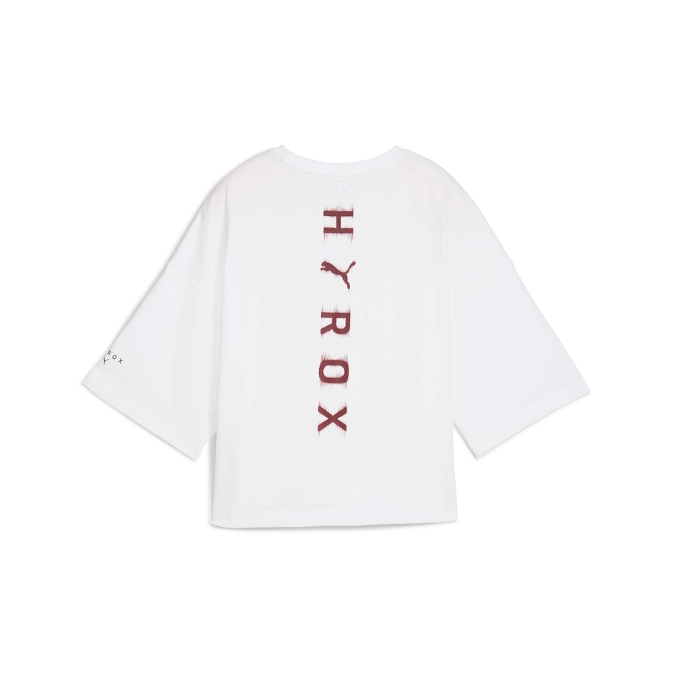 Hyrox W PUMA x HYROX CROPPED LIFESTYLE TEE - White