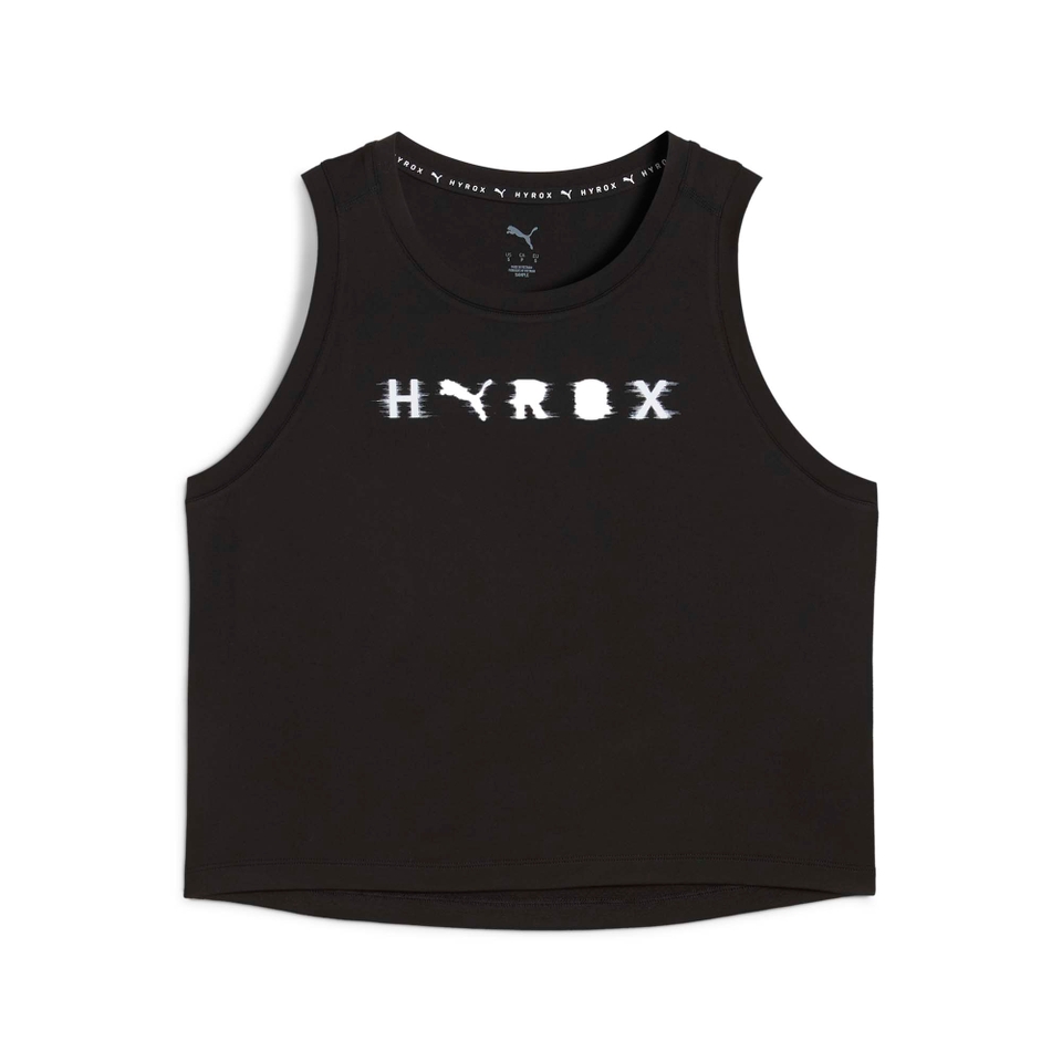 Hyrox W PUMA x HYROX CLOUDSPUN THERMOADAPT CROP TANK - Black