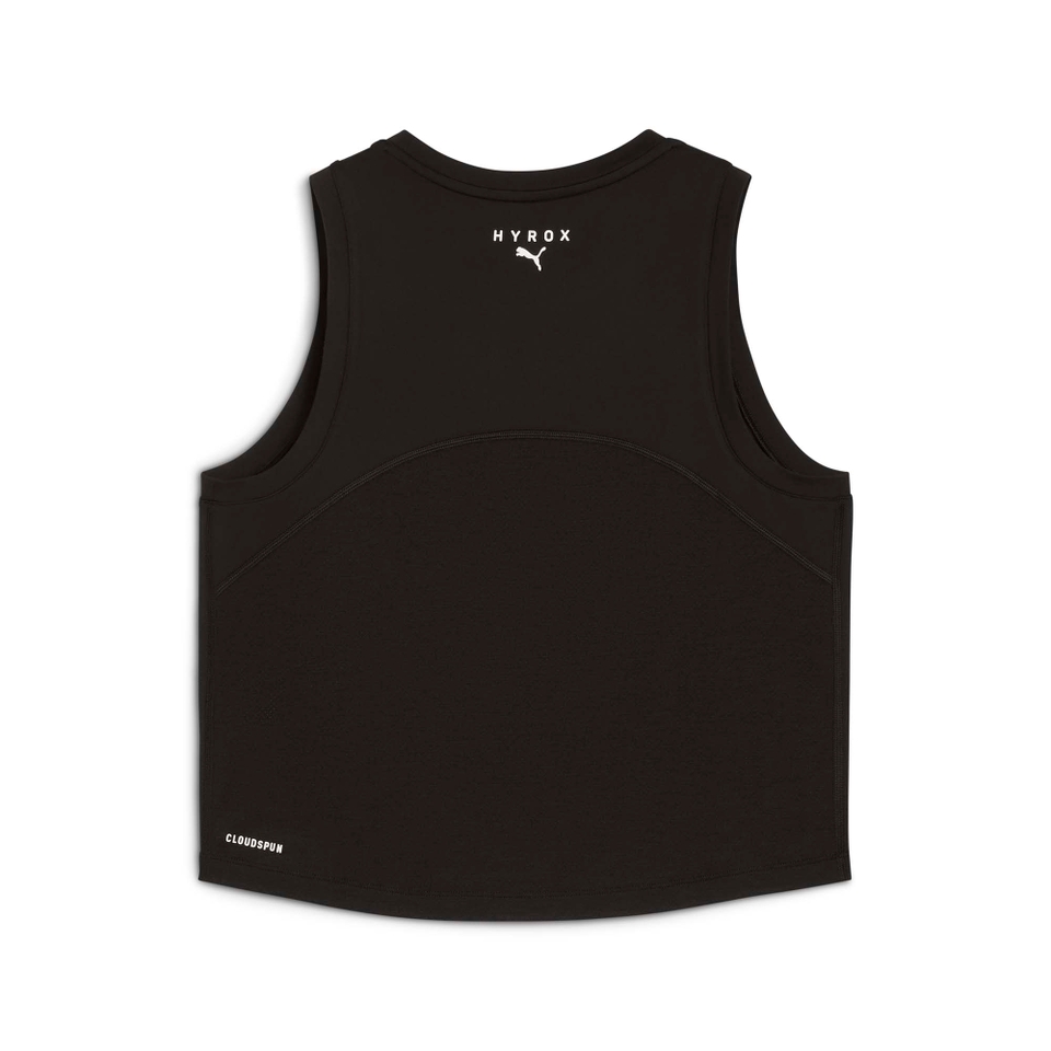 Hyrox W PUMA x HYROX CLOUDSPUN THERMOADAPT CROP TANK - Black