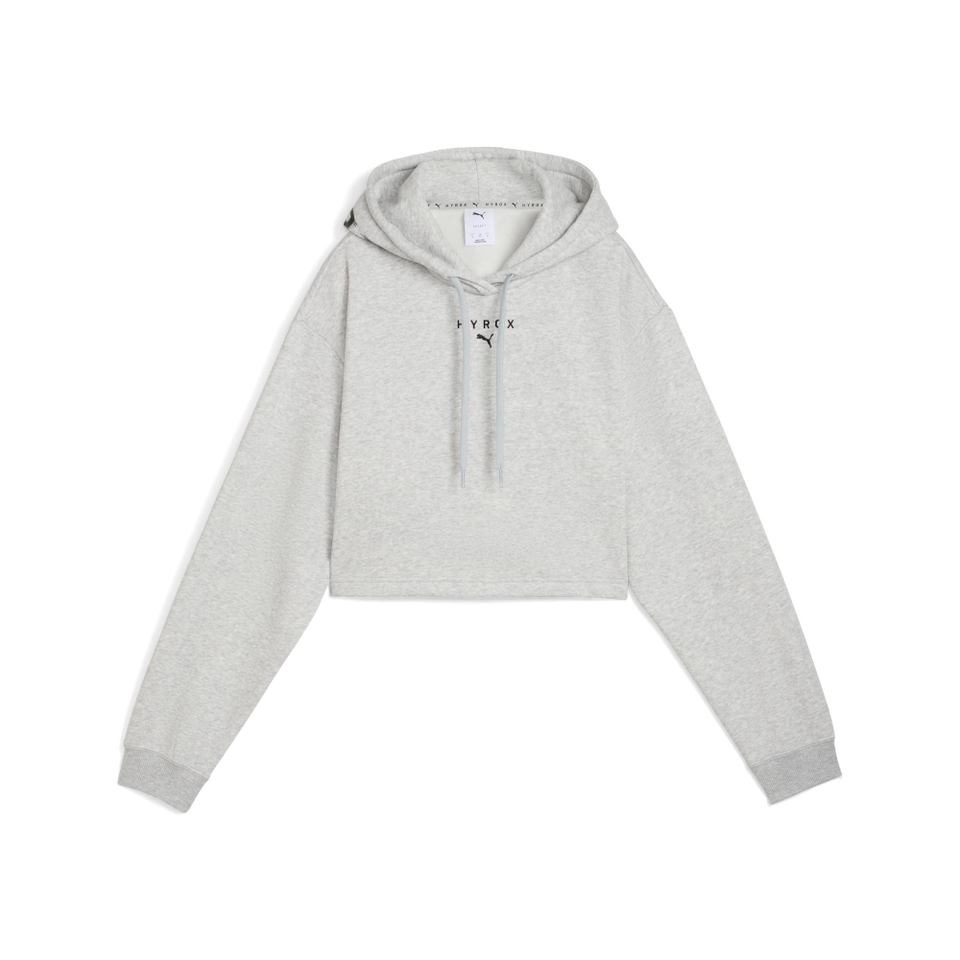 Hyrox W PUMA x HYROX HEAVYWEIGHT HOODIE - Gray