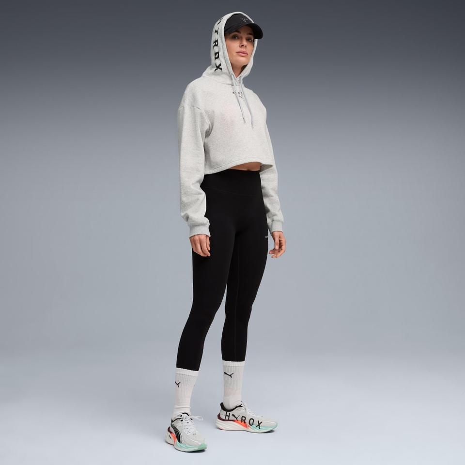Hyrox W PUMA x HYROX HEAVYWEIGHT HOODIE - Gray