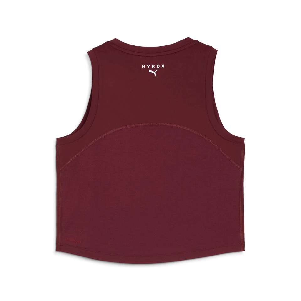 Hyrox W PUMA x HYROX CLOUDSPUN THERMOADAPT CROP TANK - Red