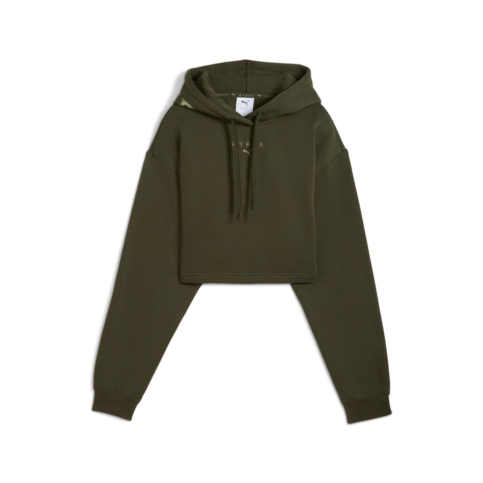 Hyrox W PUMA x HYROX HEAVYWEIGHT HOODIE - Green