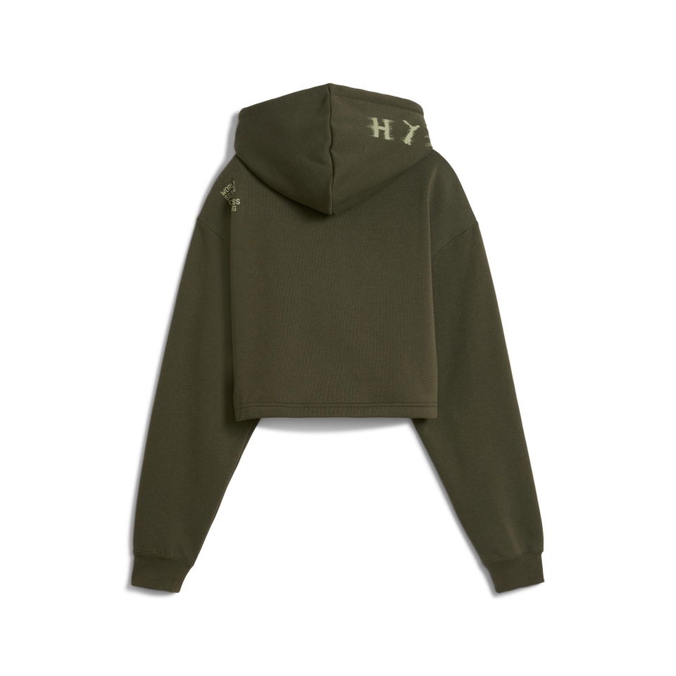 Hyrox W PUMA x HYROX HEAVYWEIGHT HOODIE - Green