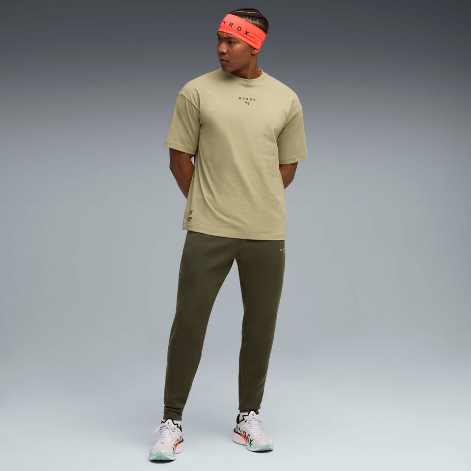 Hyrox M PUMA x HYROX LIFESTYLE TEE - Green