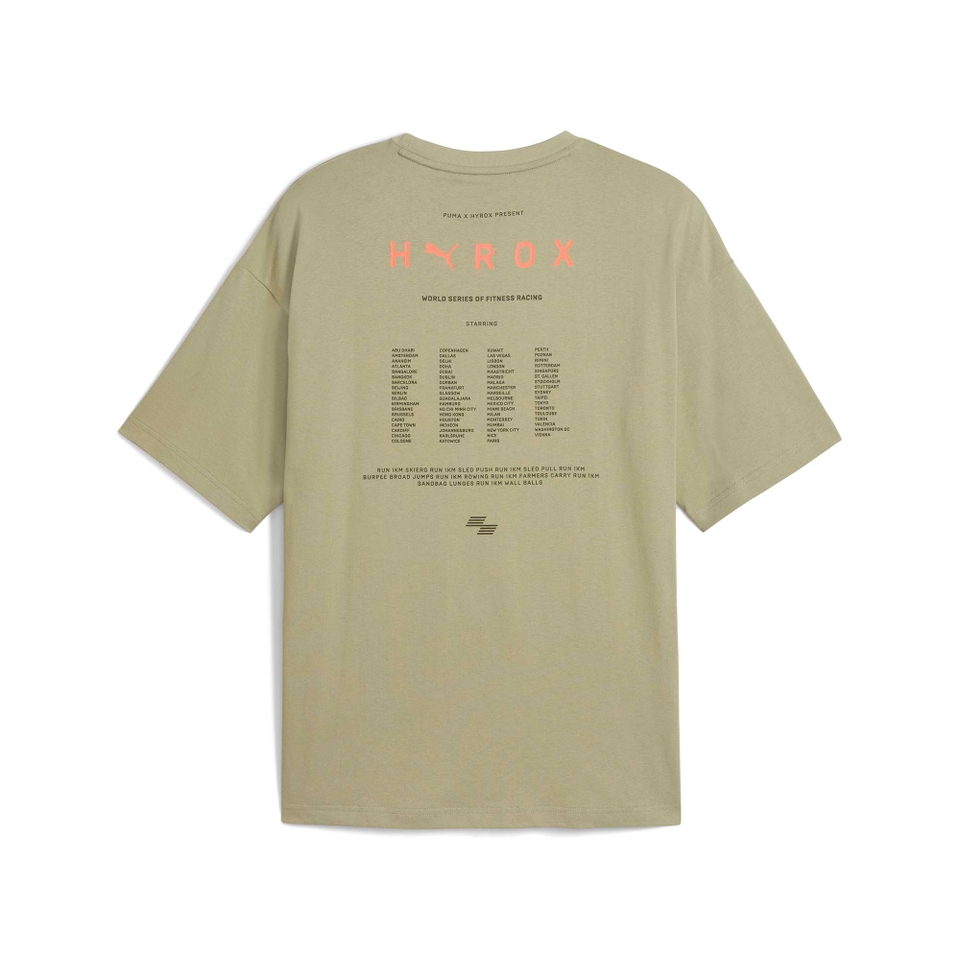 Hyrox M PUMA x HYROX LIFESTYLE TEE - Green