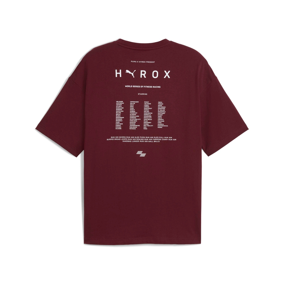 Hyrox M PUMA x HYROX LIFESTYLE TEE - Red