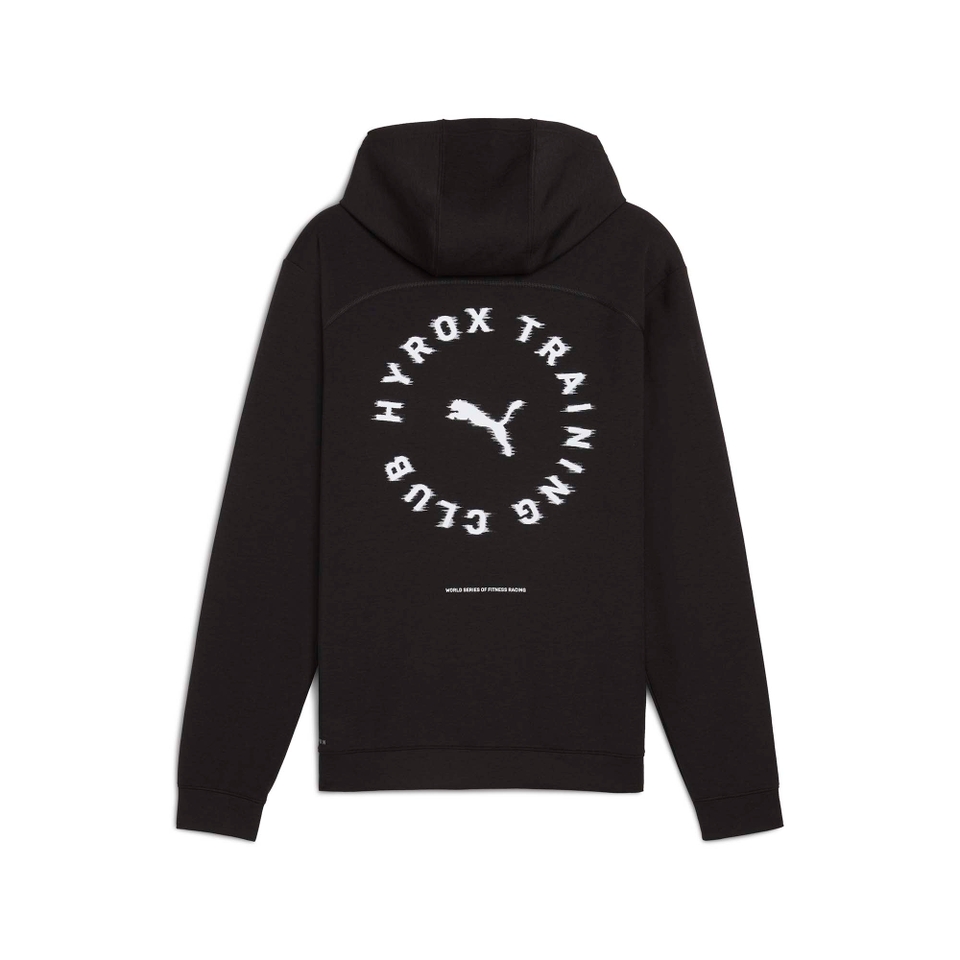 M PUMA x HYROX CLOUDSPUN HOODIE - Black