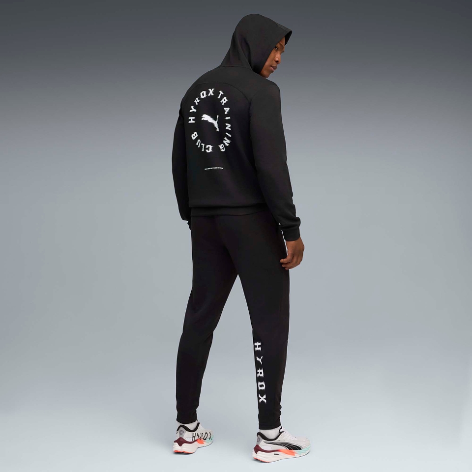 M PUMA x HYROX CLOUDSPUN HOODIE - Black