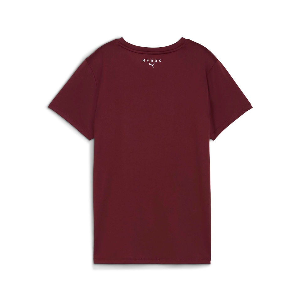 W PUMA x HYROX POLY GRAPHIC TEE - Red