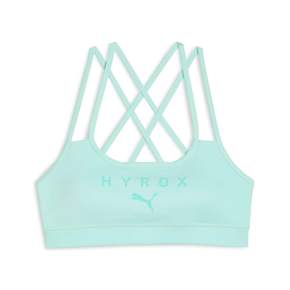 W PUMA x HYROX MOVE STRAPPY BRA - Mint