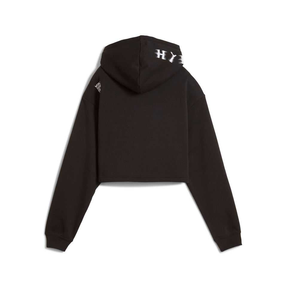 W PUMA x HYROX HEAVYWEIGHT HOODIE - Black