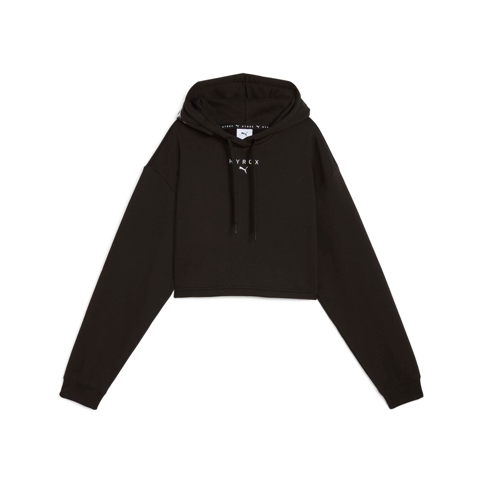 W PUMA x HYROX HEAVYWEIGHT HOODIE - Black