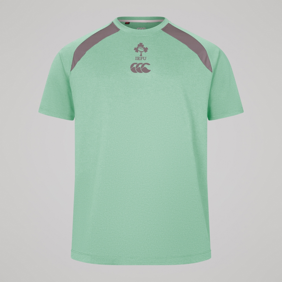 MENS IRELAND ELITE TRAINING TEE GREEN MARL