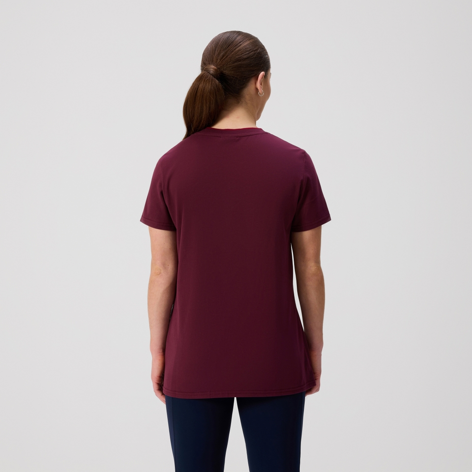 Womens Ireland Cotton Tee Purple