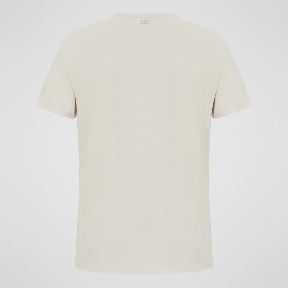 Herren  Ferriby Tech Tee - Naturfarben