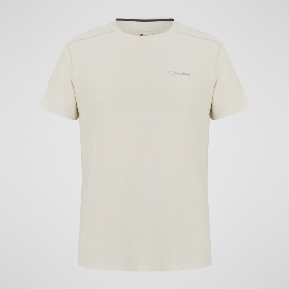 Herren  Ferriby Tech Tee - Naturfarben