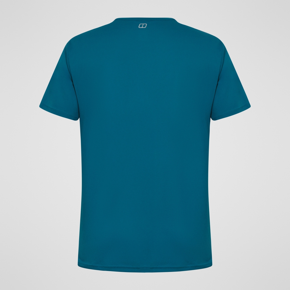 Herren  Evedon Tech Tee - Dunkles Türkis