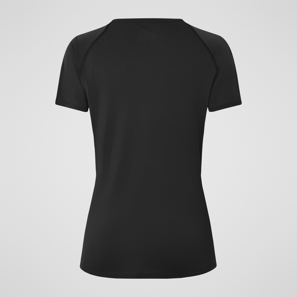 Damen Demleby Tech Tee - Schwarz