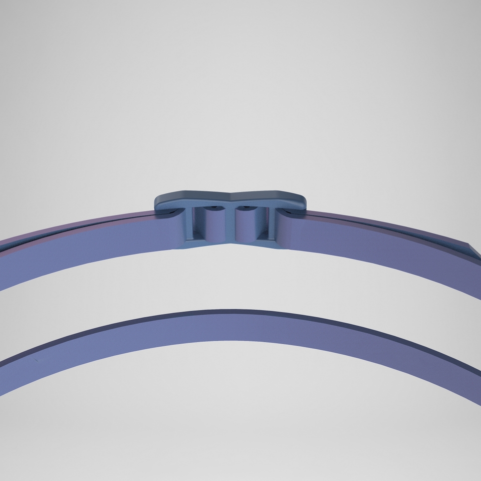 Adult Speedsocket 2.0 Mirrored Goggles Purple/Blue