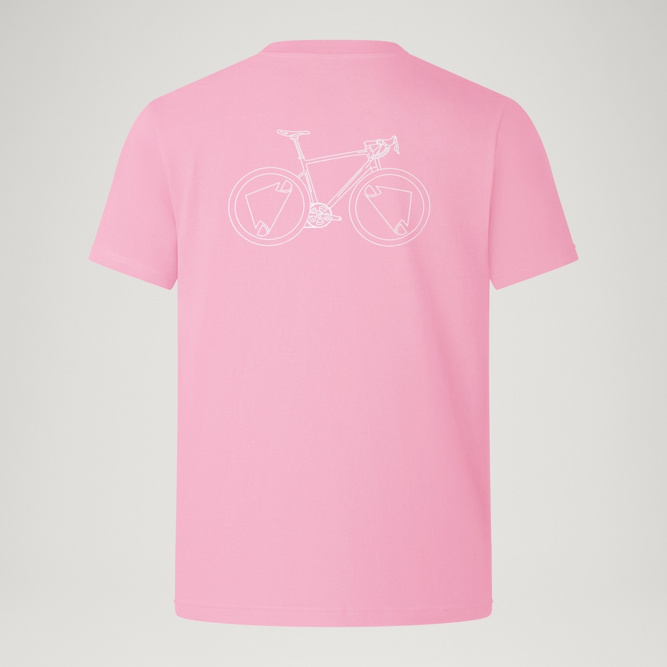 Ltd Pedal Power Graphic Tee - Pink Thrift