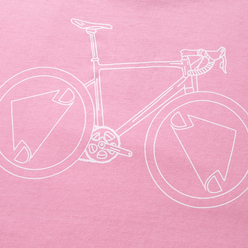Ltd Pedal Power Graphic Tee - Pink Thrift