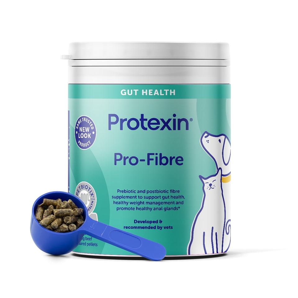 Protexin Pro-Fibre Digestive Support Pellets for Dogs & Cats 500g