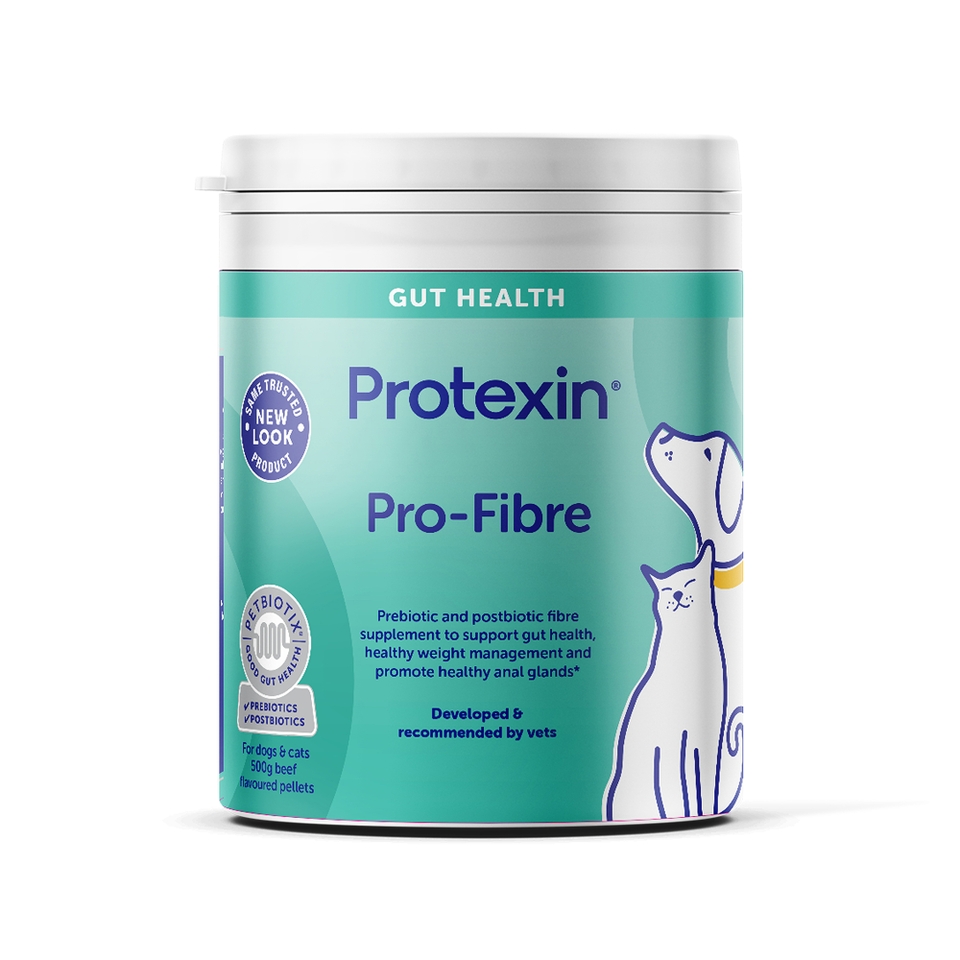 Protexin Pro-Fibre Digestive Support Pellets for Dogs & Cats 500g