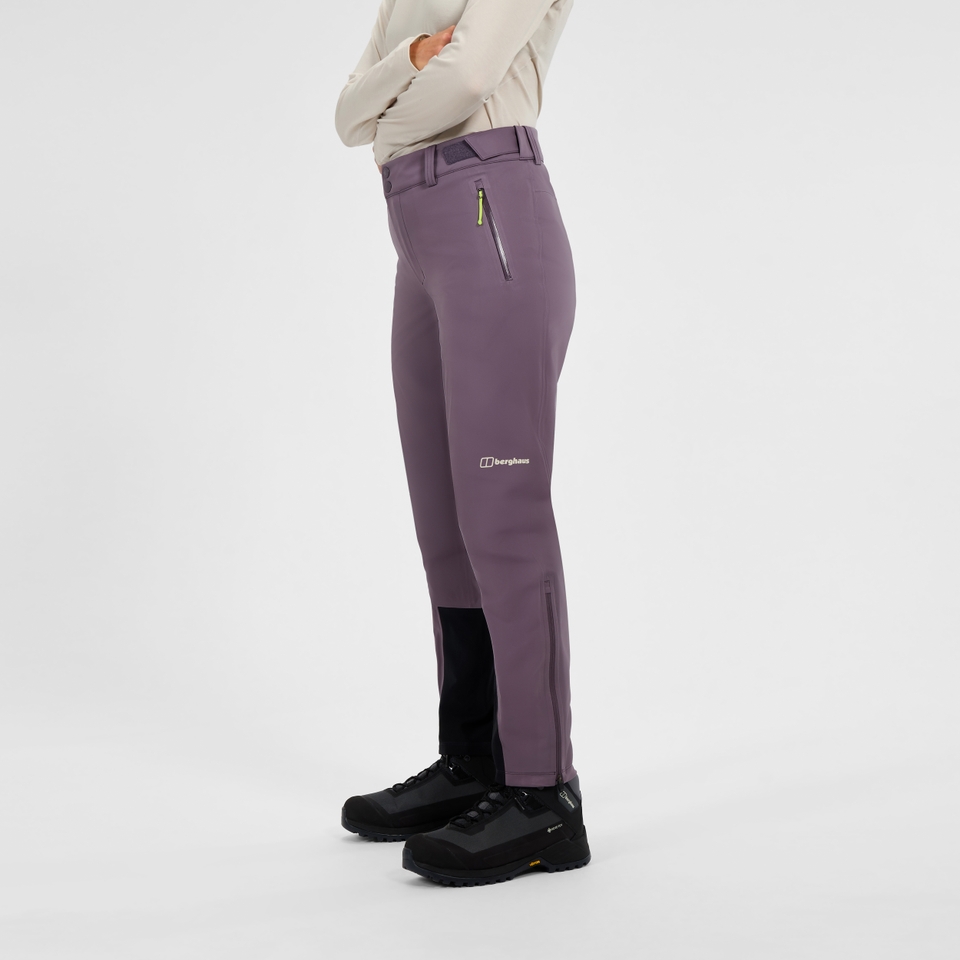 Women's Ridge-Roamer Softshell Pant  - Purple