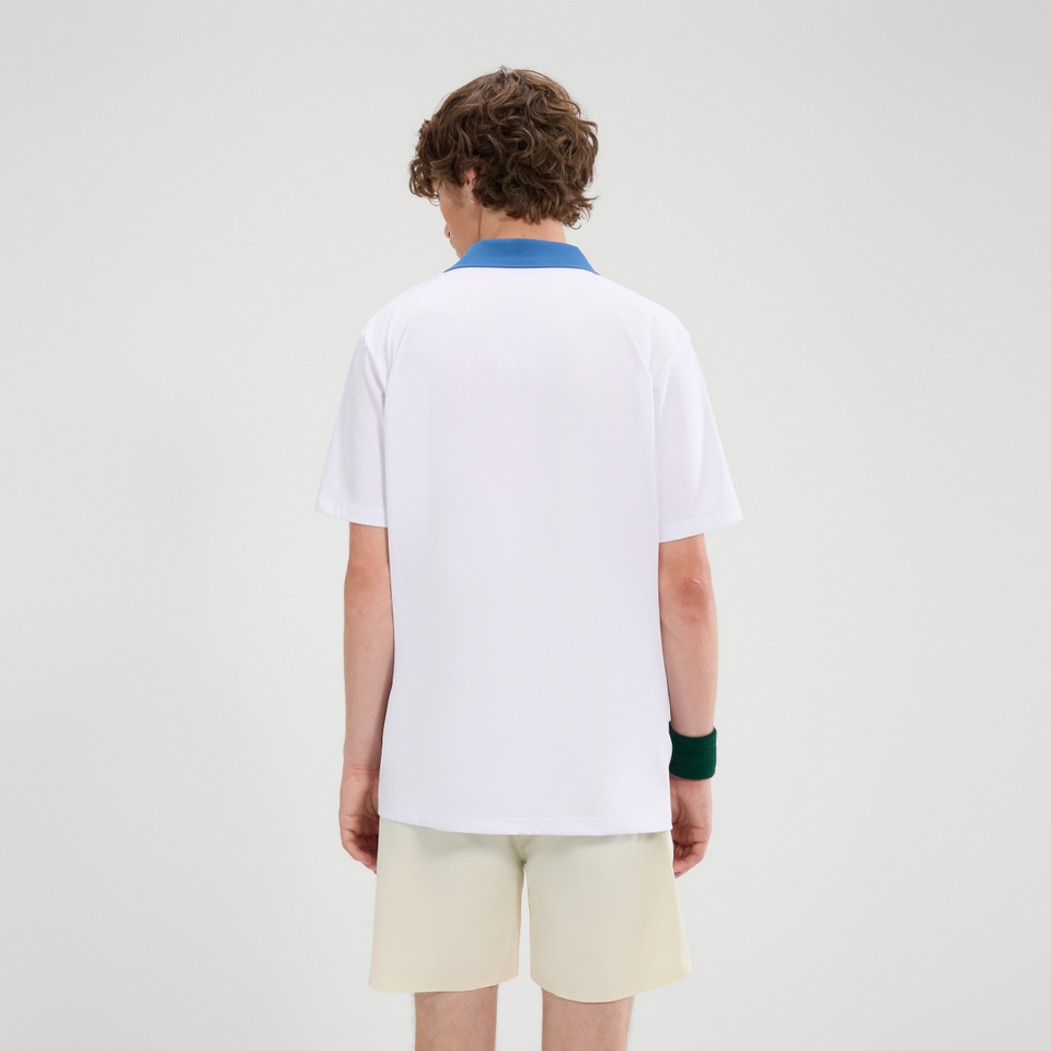 Men's Orelo Polo White/Blue