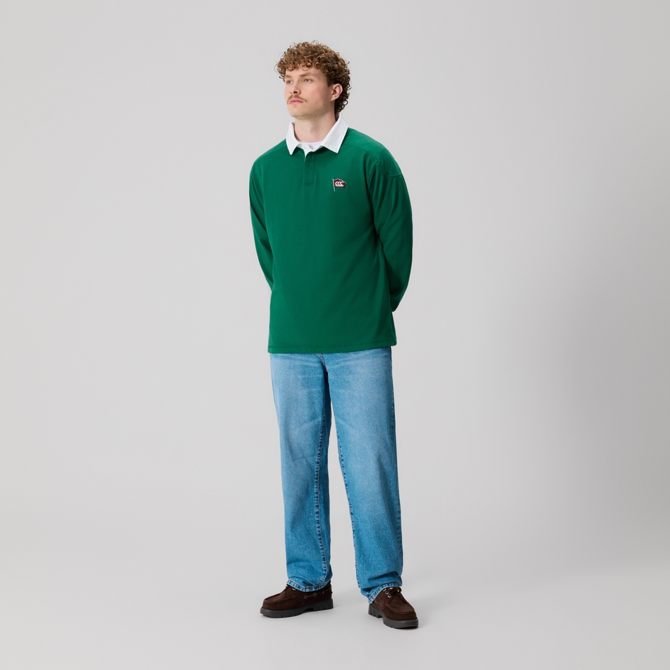 Mens The Rugby Jersey Green